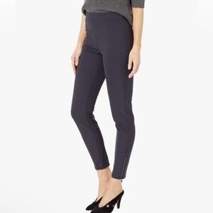 SPANX The Back-Zip Navy Blue High Rise Pants Size 14